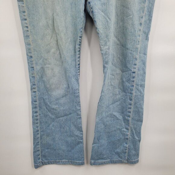Levi's Nauveau Boot Cut Stretch 515 Jeans Denim Pants Women Size 12 MIS Low Rise - Picture 3 of 13